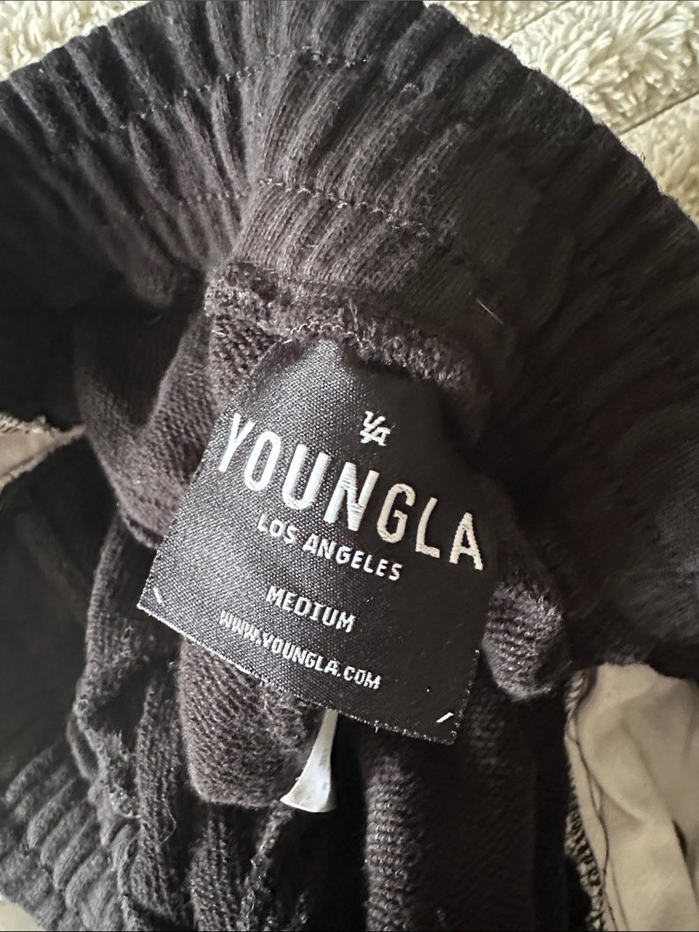 Youngla Black Joggers - Tear away - Medium - Picture 4 of 4